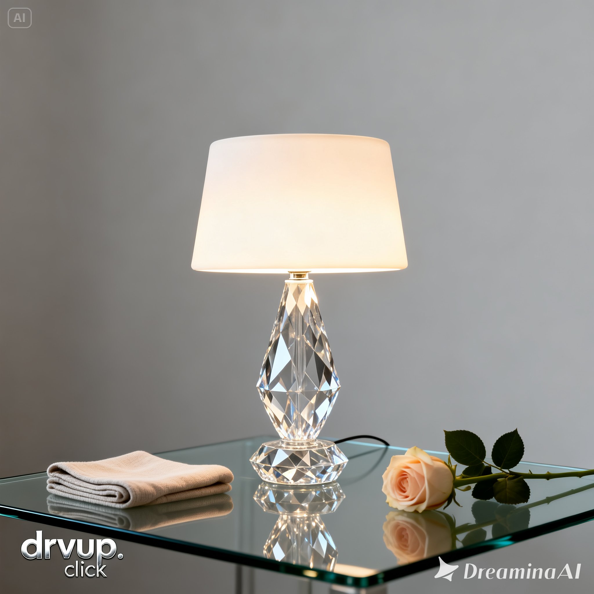 Crystal Table Lamp